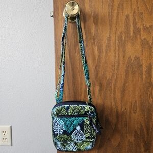 NWT Vera Bradley Mini Hipster Caribbean Sea